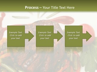 Steak Beans Meat PowerPoint Template