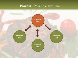 Steak Beans Meat PowerPoint Template