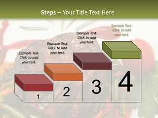 Steak Beans Meat PowerPoint Template