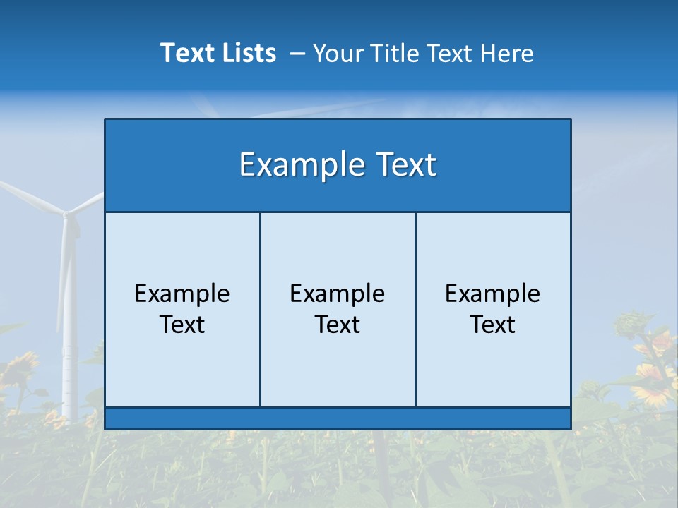 Mill Eco Yellow PowerPoint Template