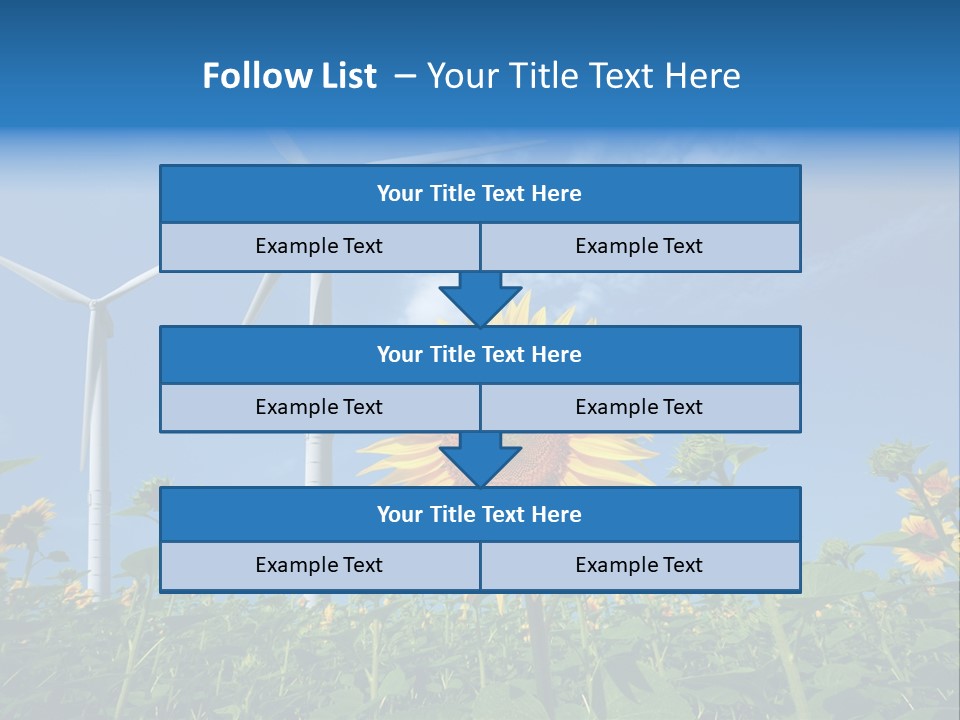 Mill Eco Yellow PowerPoint Template