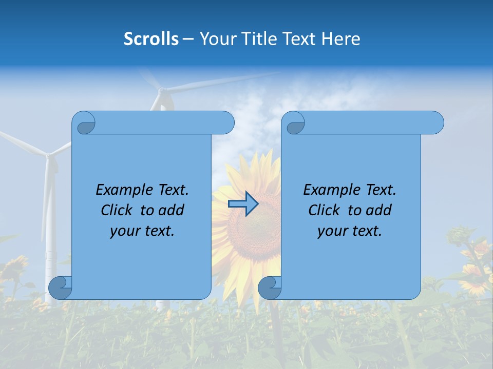 Mill Eco Yellow PowerPoint Template