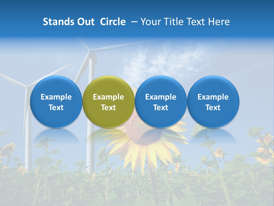 Mill Eco Yellow PowerPoint Template