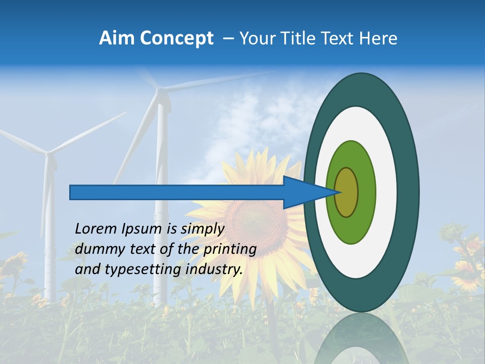 Mill Eco Yellow PowerPoint Template