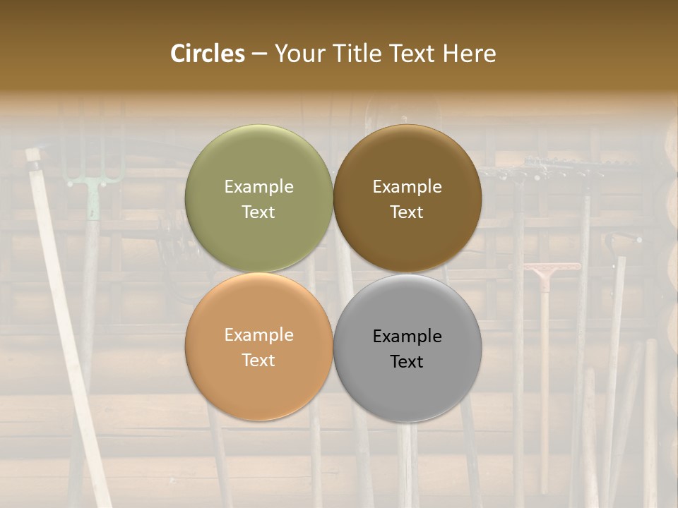 Rake Metal Design PowerPoint Template