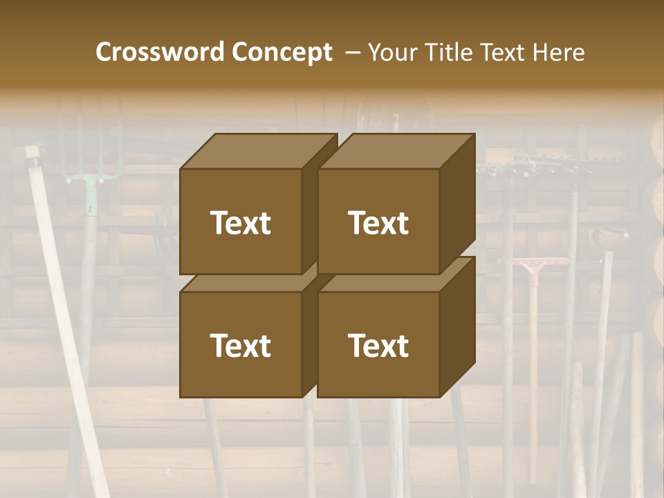 Rake Metal Design PowerPoint Template