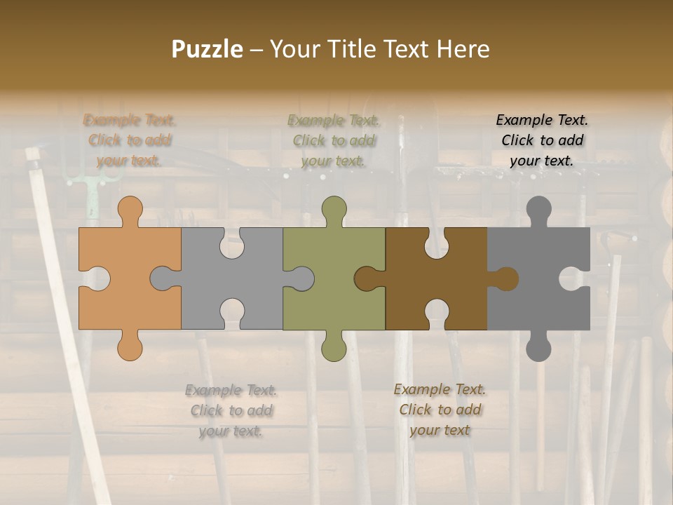 Rake Metal Design PowerPoint Template