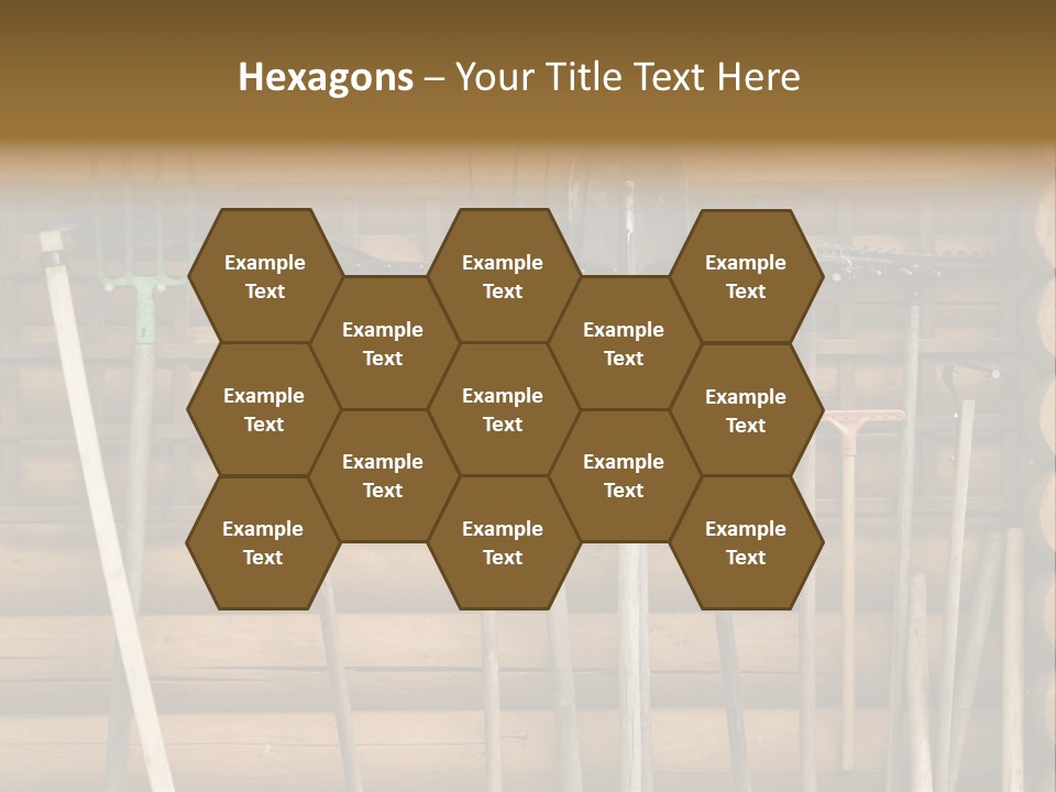 Rake Metal Design PowerPoint Template