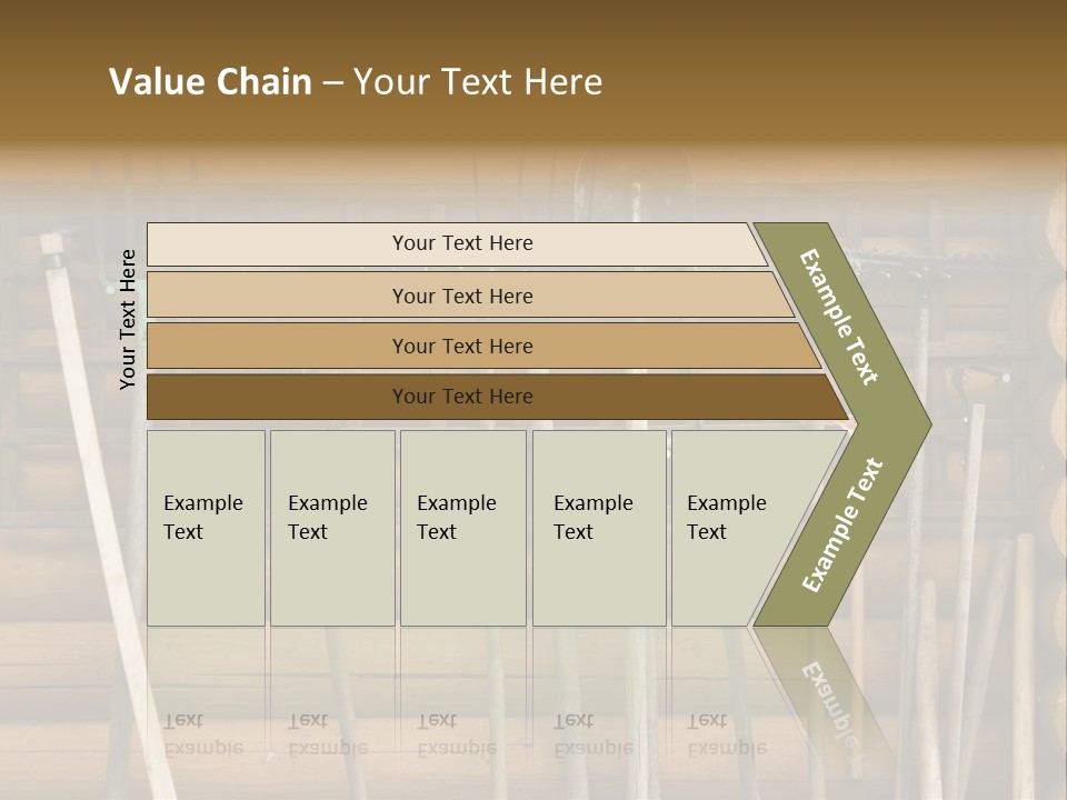 Rake Metal Design PowerPoint Template