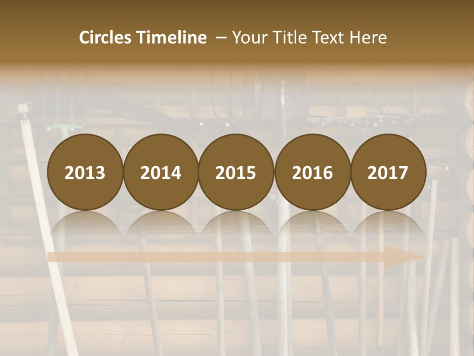 Rake Metal Design PowerPoint Template