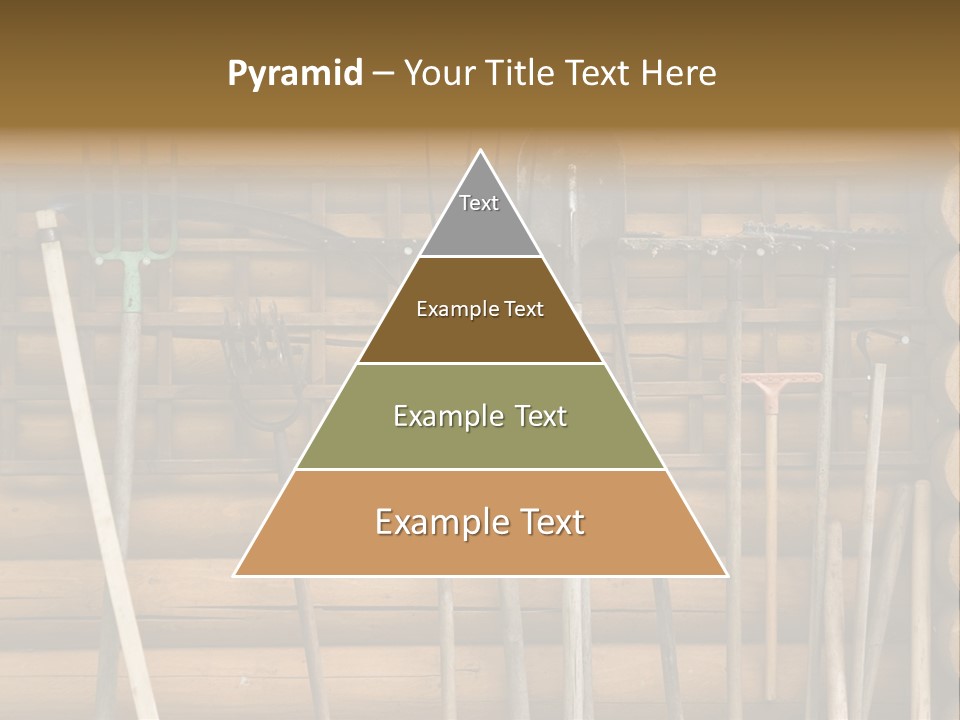 Rake Metal Design PowerPoint Template
