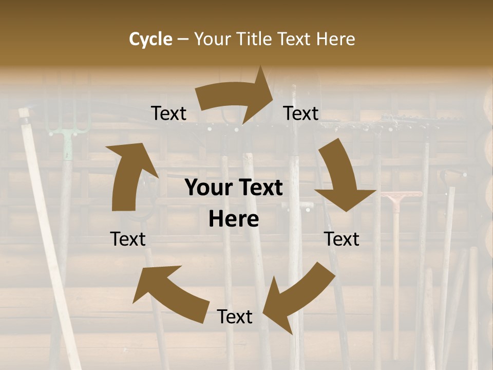 Rake Metal Design PowerPoint Template