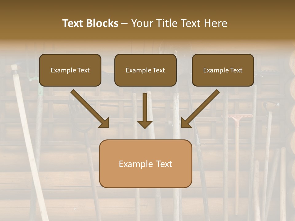 Rake Metal Design PowerPoint Template