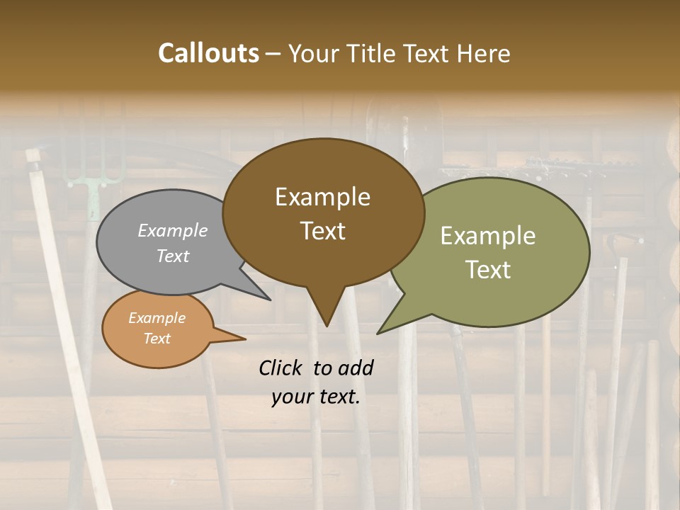 Rake Metal Design PowerPoint Template