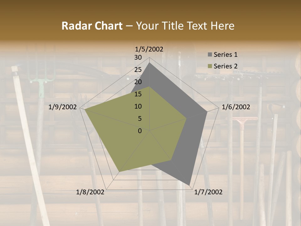 Rake Metal Design PowerPoint Template