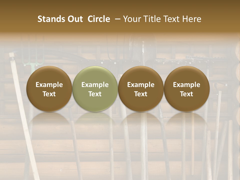 Rake Metal Design PowerPoint Template