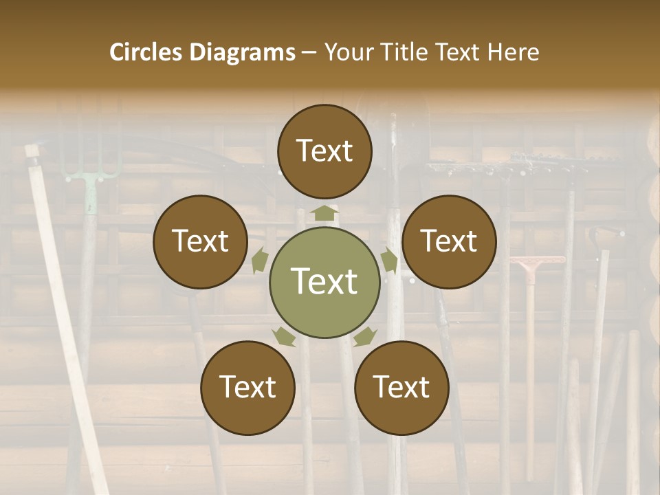 Rake Metal Design PowerPoint Template