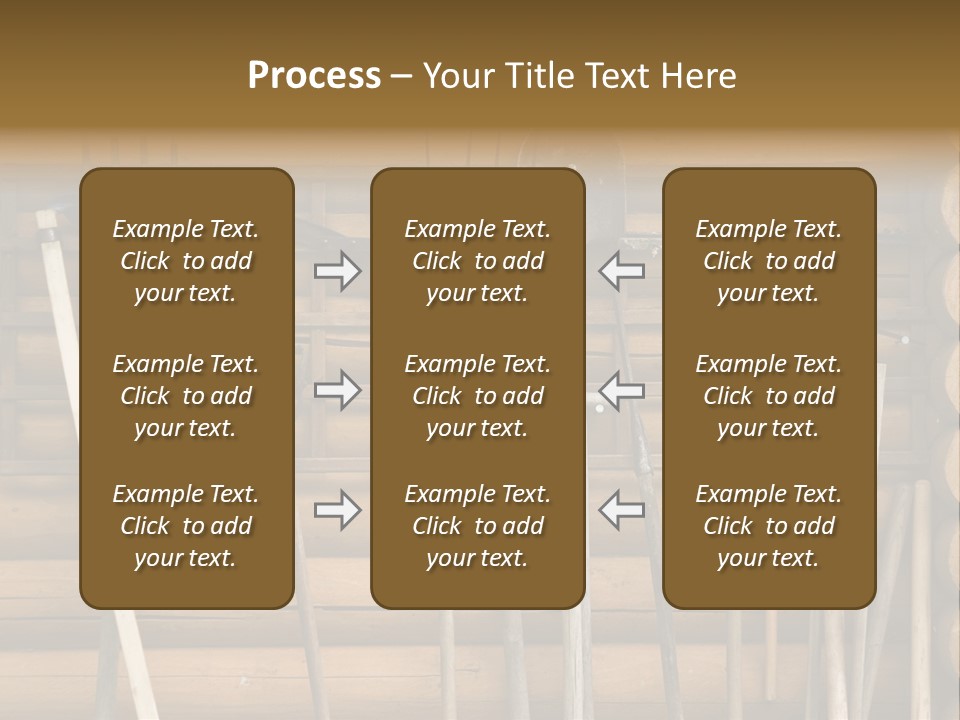 Rake Metal Design PowerPoint Template