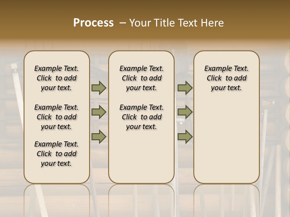 Rake Metal Design PowerPoint Template