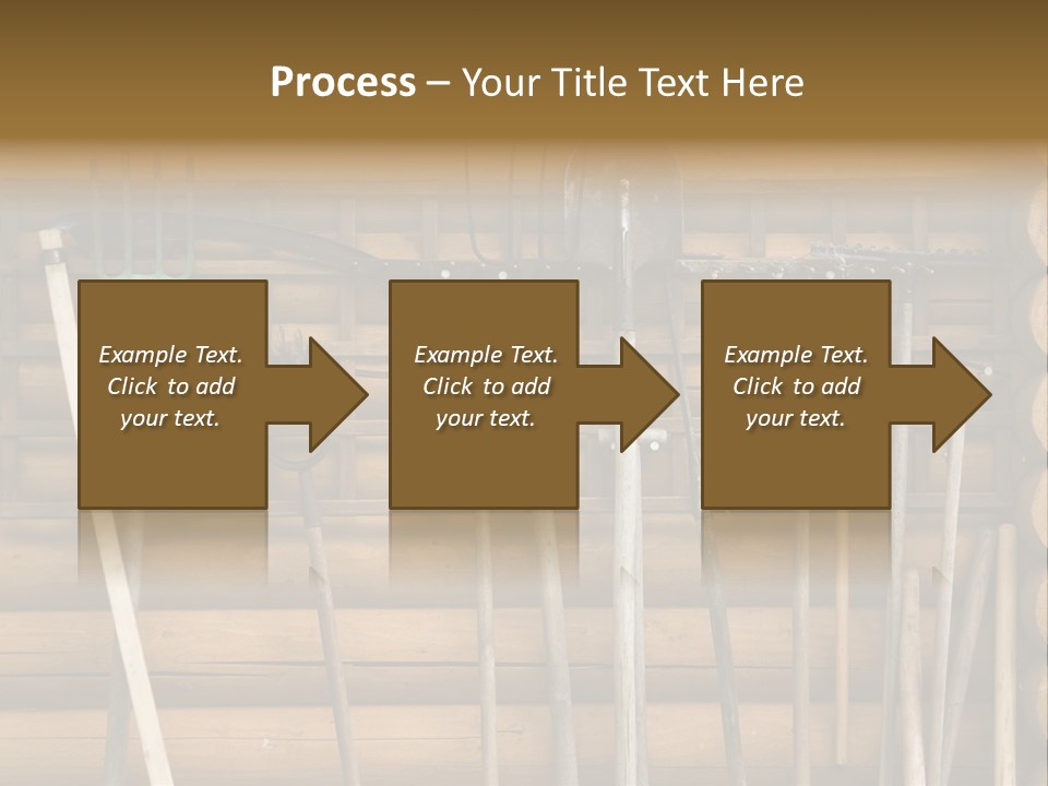 Rake Metal Design PowerPoint Template