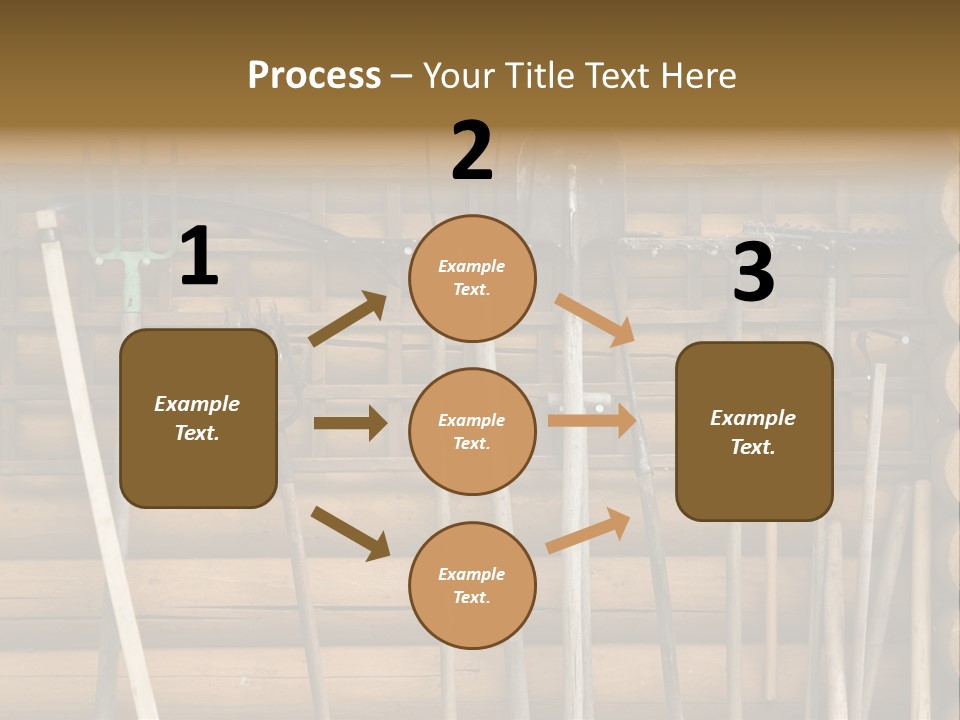 Rake Metal Design PowerPoint Template