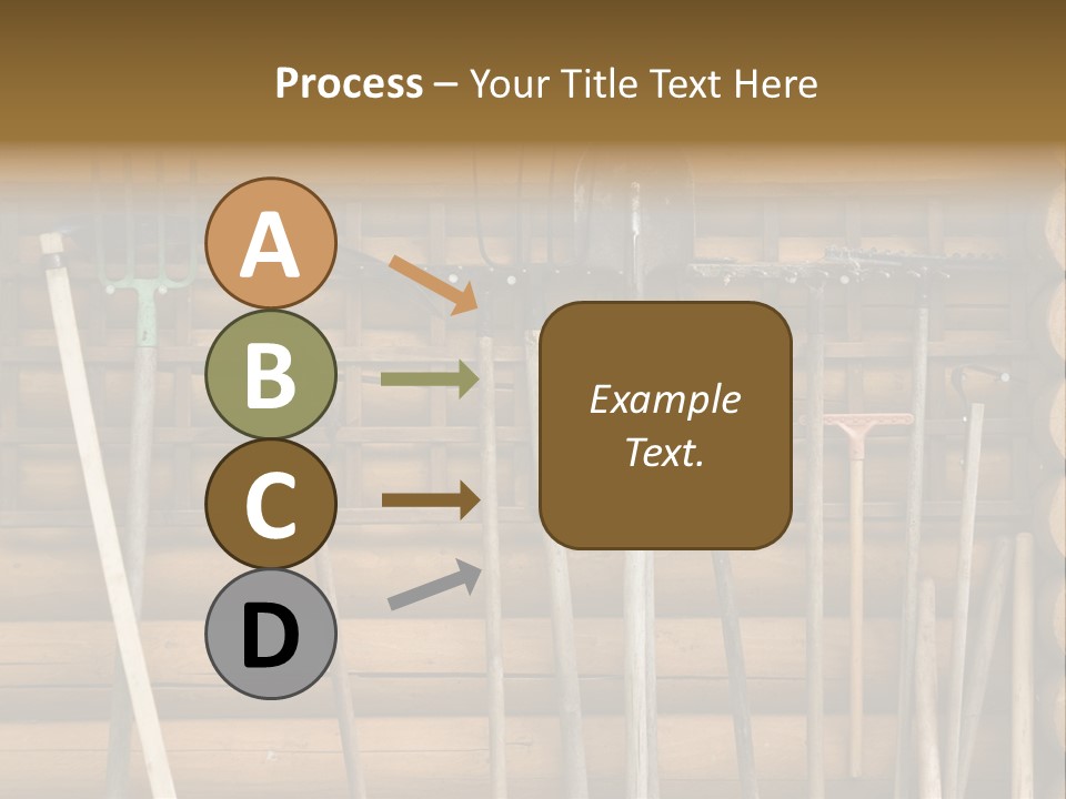 Rake Metal Design PowerPoint Template