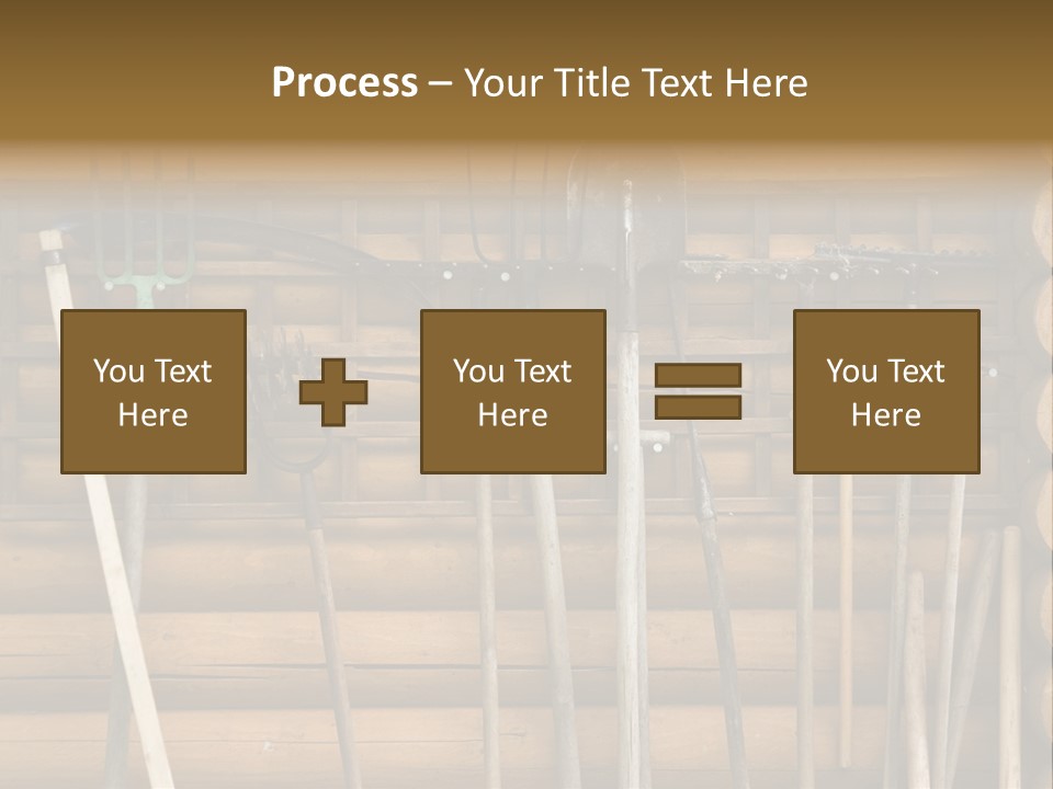 Rake Metal Design PowerPoint Template