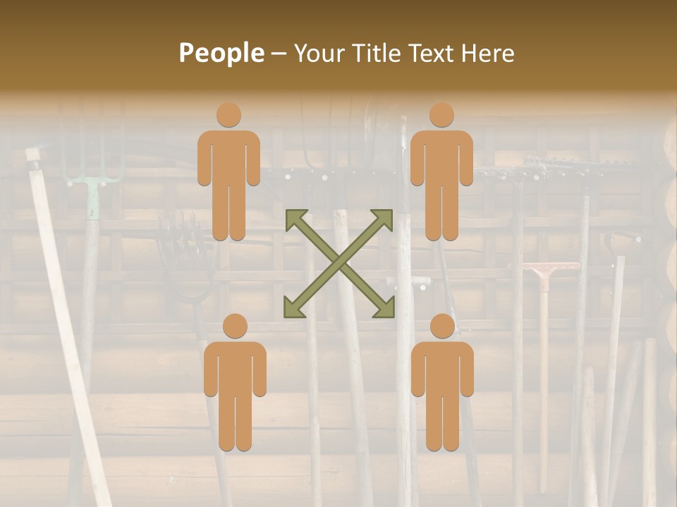 Rake Metal Design PowerPoint Template