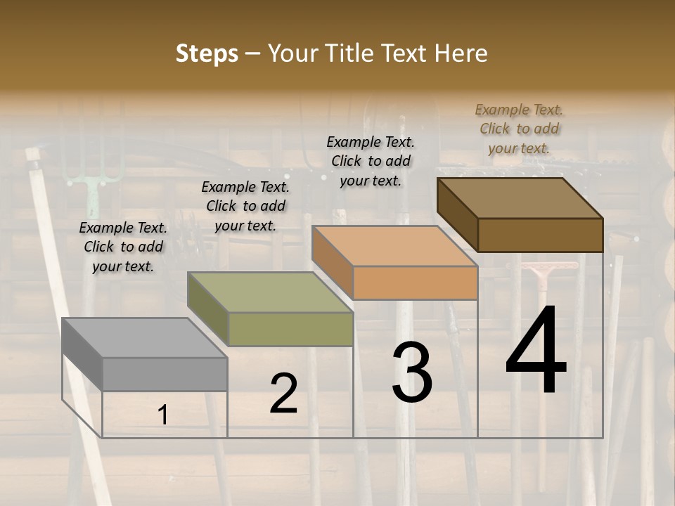 Rake Metal Design PowerPoint Template