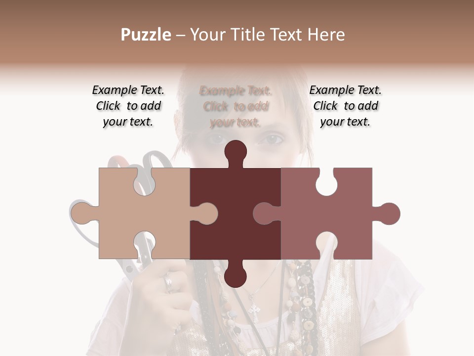 Arm Style Cutting PowerPoint Template