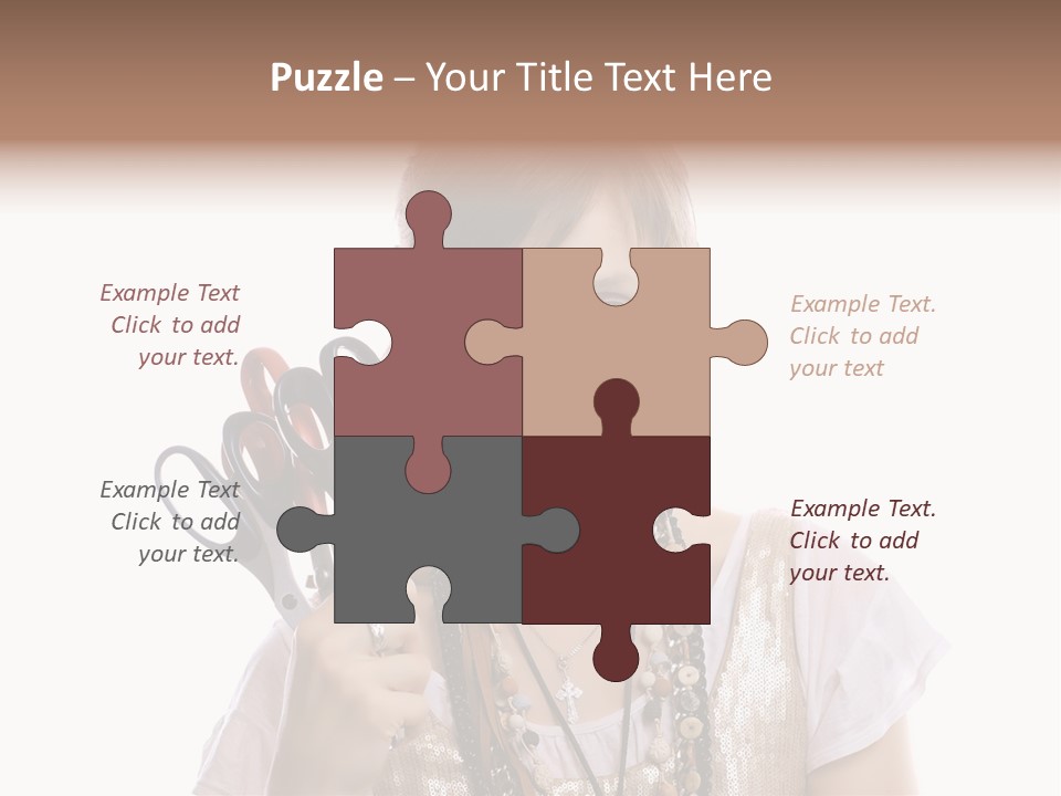Arm Style Cutting PowerPoint Template