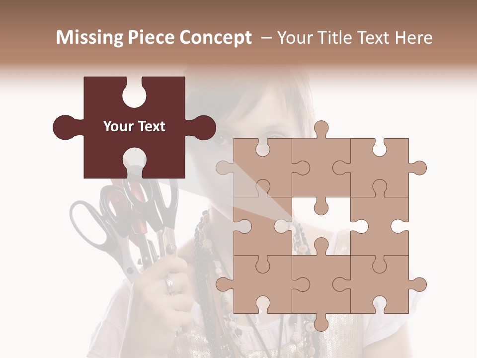 Arm Style Cutting PowerPoint Template