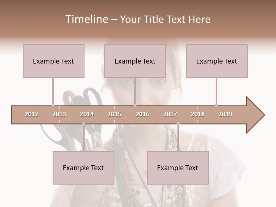 Arm Style Cutting PowerPoint Template