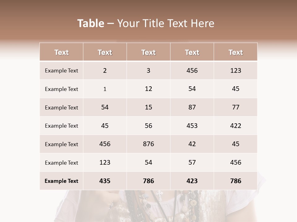 Arm Style Cutting PowerPoint Template