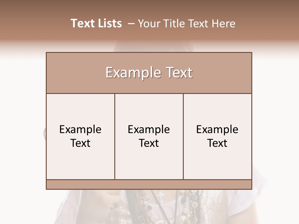 Arm Style Cutting PowerPoint Template