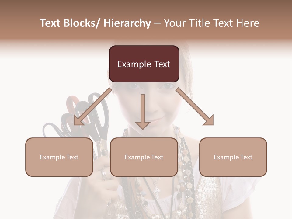 Arm Style Cutting PowerPoint Template