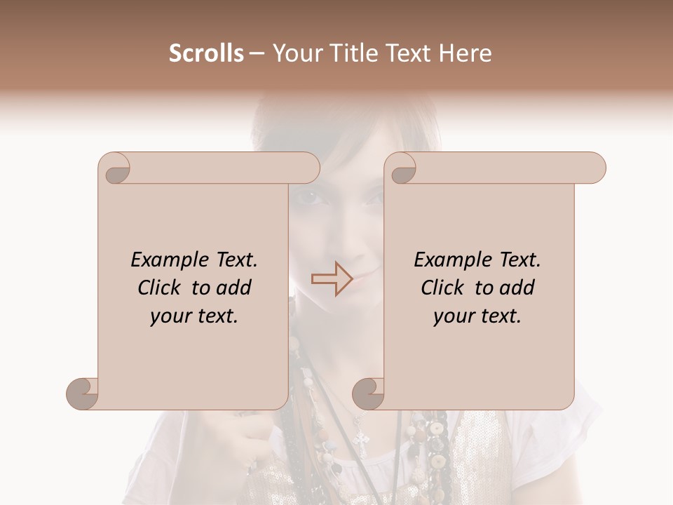 Arm Style Cutting PowerPoint Template