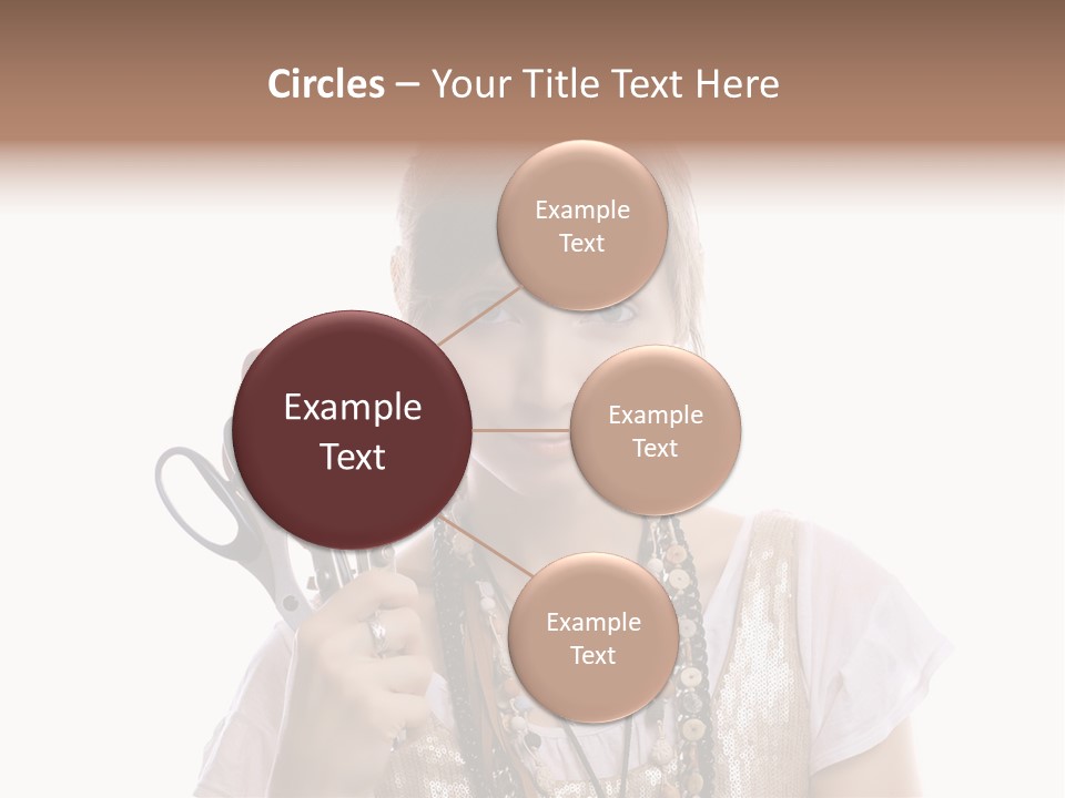 Arm Style Cutting PowerPoint Template