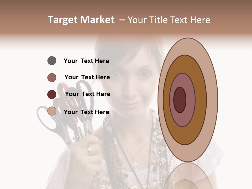 Arm Style Cutting PowerPoint Template