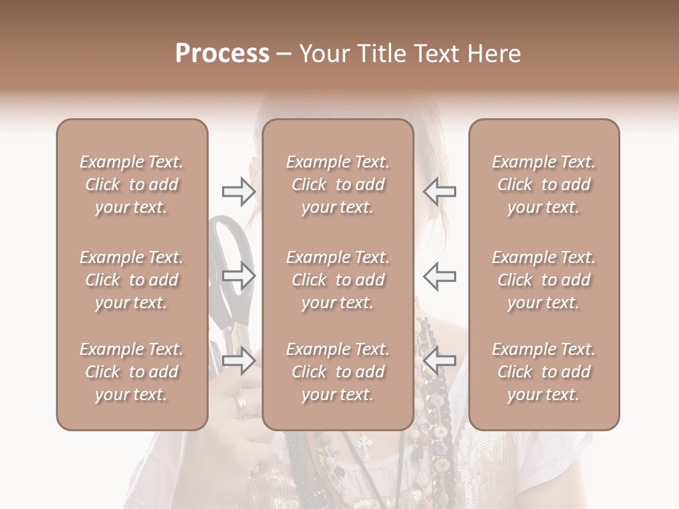 Arm Style Cutting PowerPoint Template