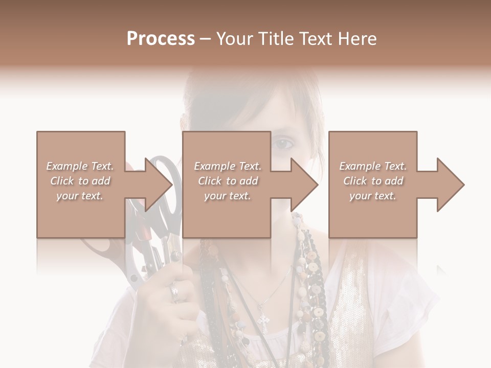 Arm Style Cutting PowerPoint Template
