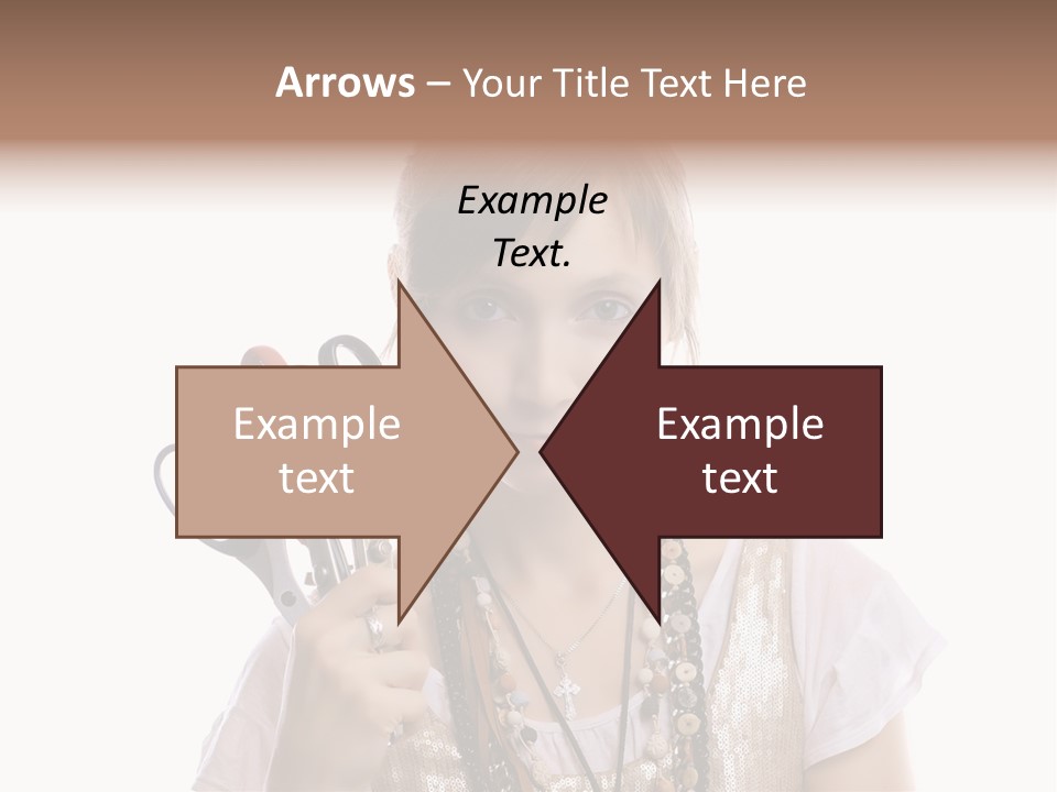 Arm Style Cutting PowerPoint Template