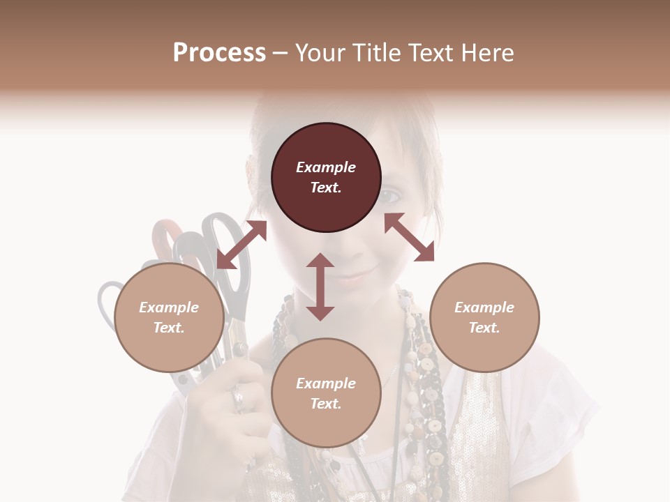 Arm Style Cutting PowerPoint Template