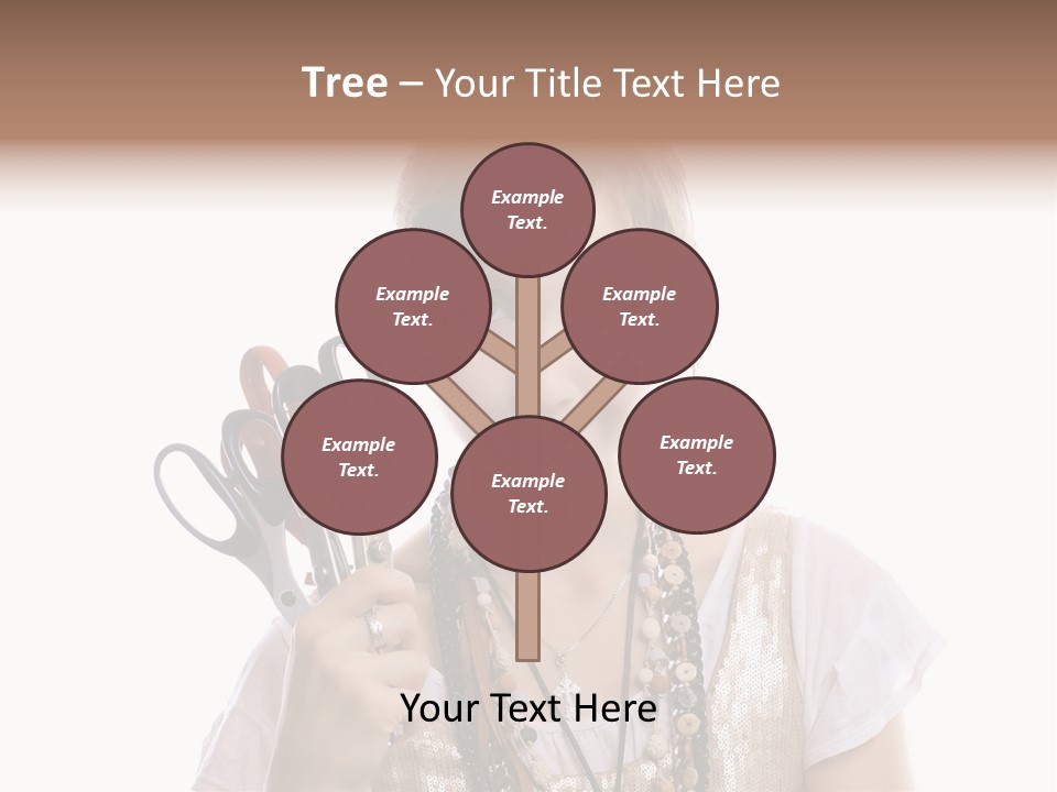 Arm Style Cutting PowerPoint Template