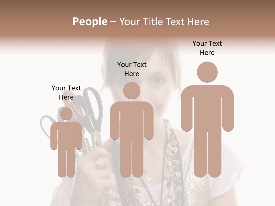 Arm Style Cutting PowerPoint Template