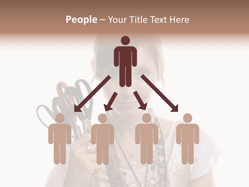 Arm Style Cutting PowerPoint Template