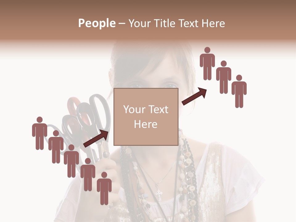 Arm Style Cutting PowerPoint Template