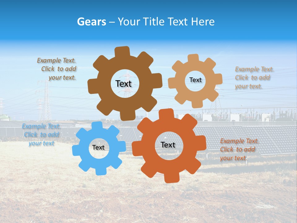 Energy Ground Environment PowerPoint Template