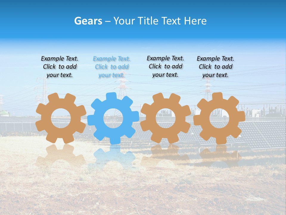 Energy Ground Environment PowerPoint Template