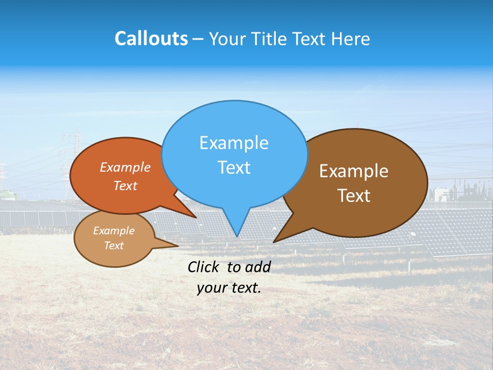 Energy Ground Environment PowerPoint Template